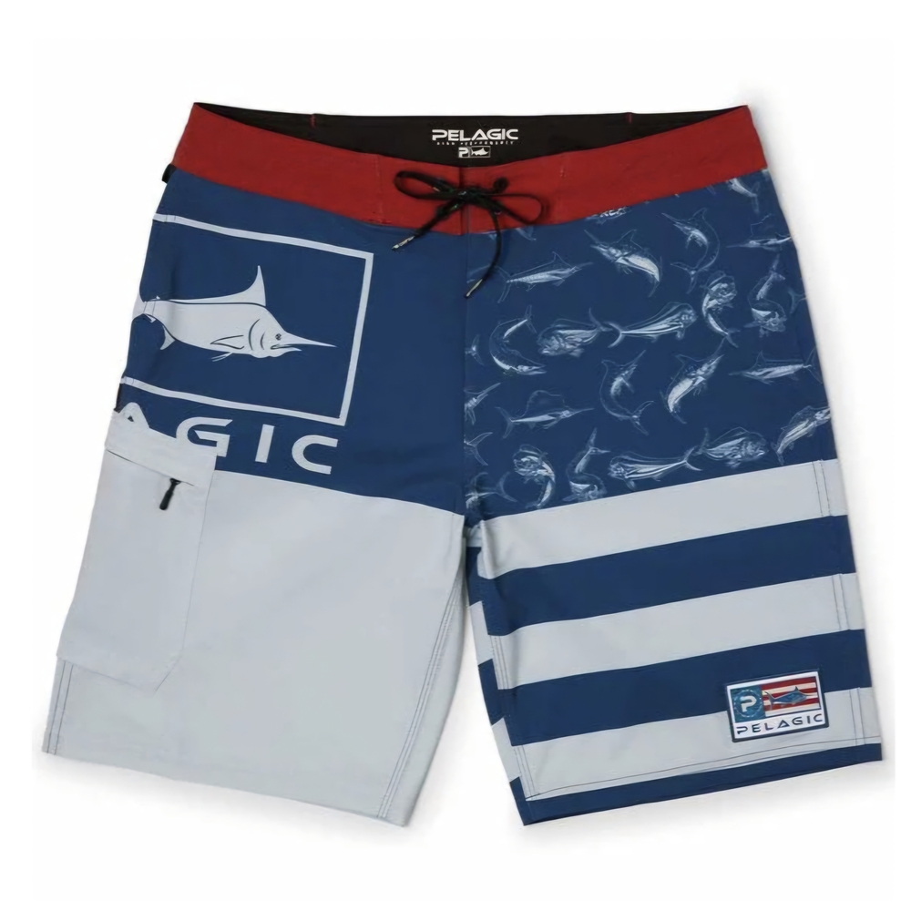 Pelagic Men's Blue Swim Shorts